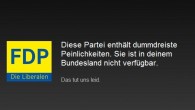 FDP – das tut uns leid …oder auch nicht. ……………………………………………………………………………………………………………….. Share